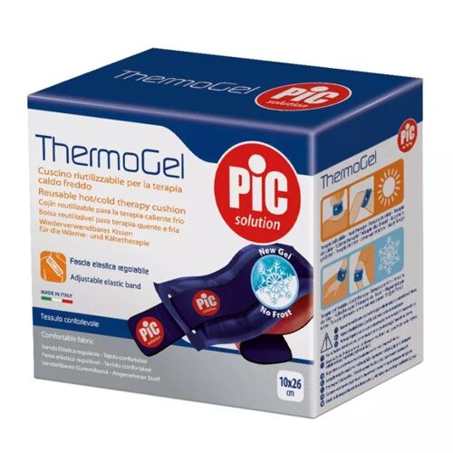 Thermogel Coussin Réutilisable Tissu Confortable Chaud/Froid 10 X 26 Cm 