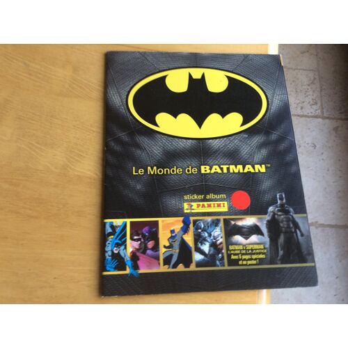 Le Monde De Batman Album Panini Vierge Tbe -