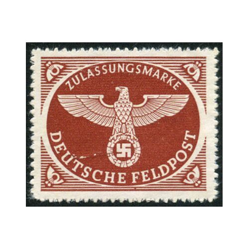 Allemagne, 3ème Reich 1942, Très Beau Timbre Neuf** Luxe De Franchise Militaire Pour Les Colis À Destination Des Combattants, Aigle Et Croix Gammée, -