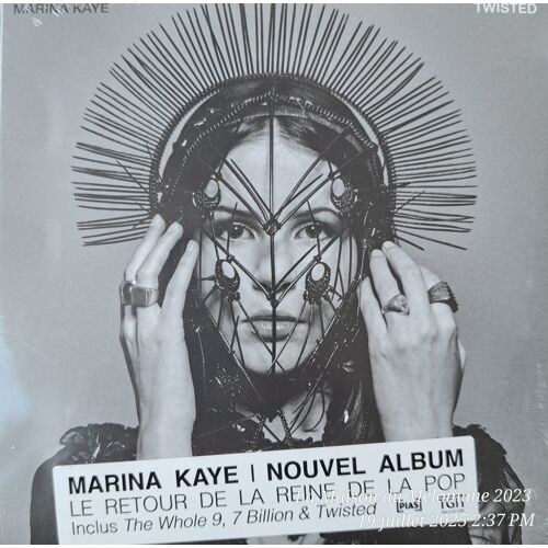 725 Super Album Cd Original Neuf Collection Marina Kaye Twisted