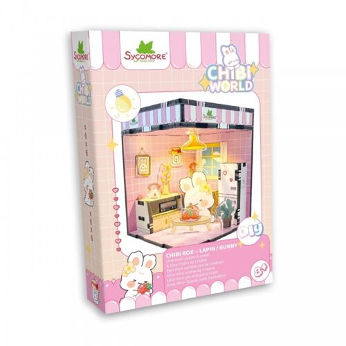 Mini scène à créer Chibi Box Lapin