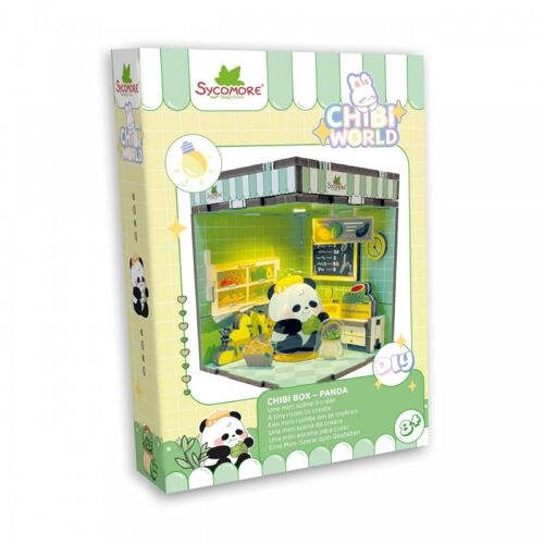 Mini scène à créer Chibi Box Panda