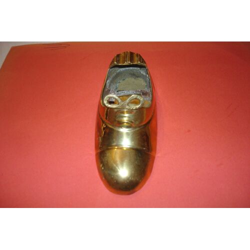 Cendrier vintage laiton en forme de chaussure