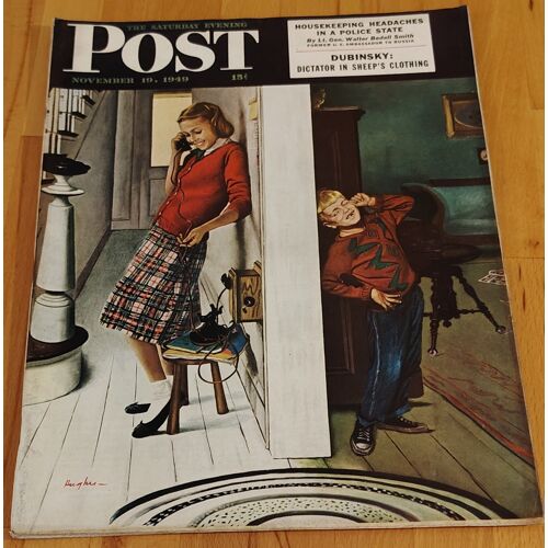 The Saturday Evening Post - November 1949 - Magazine Américain - Rare - Bon État