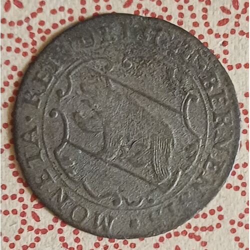 Suisse Canton De Berne 1/2 Batzen Ours 1755 Bern
