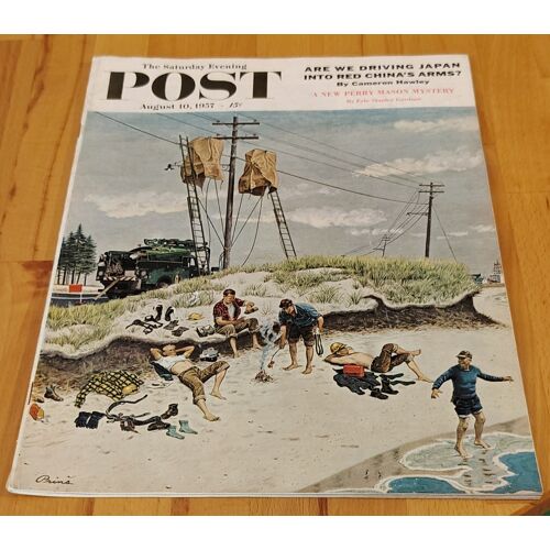 The Saturday Evening Post - August 1957 - Magazine Américain - Rare - Bon État