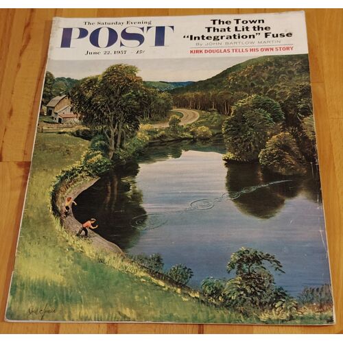 The Saturday Evening Post - June 1957 - Magazine Américain - Rare - Bon État