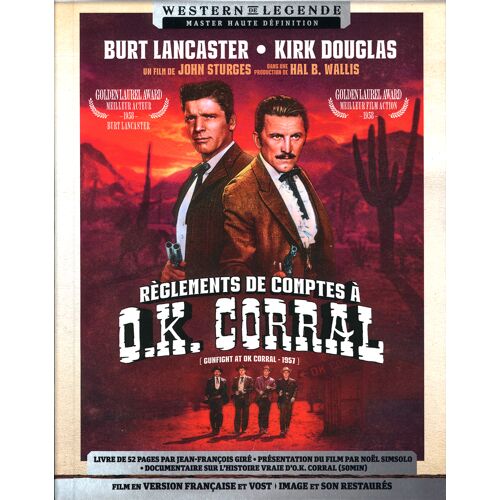 Blu Ray - Règlements De Comptes À O.K. Corral - Blu-Ray Digibook+ Livret . Western.