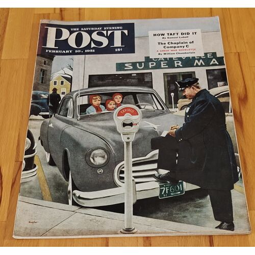 The Saturday Evening Post - February 1951 - Magazine Américain - Rare - Bon État