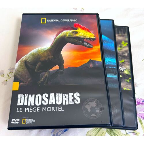 Trilogie Dinosaures Terre Mer Air - 3 Dvd 3 Documentaires En Vf - Jurassic World