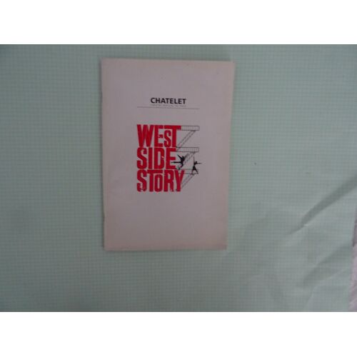 Programme Du Chatelet 1991 1992 West Side Story