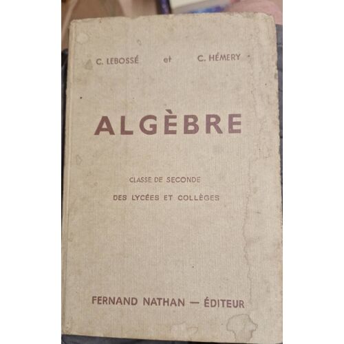 Algèbre Classe De Seconde