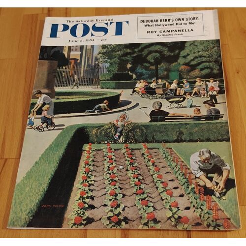The Saturday Evening Post - June 1954 - Magazine Américain - Rare - Bon État