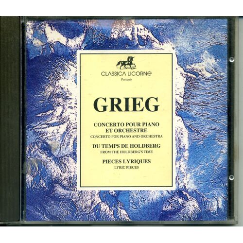 Grieg Concerto Pour Piano Et Orchestre Du Temps De Holdberg Pièces Lyriques