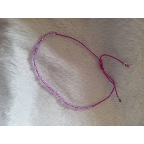 Bracelet Perles Violet
