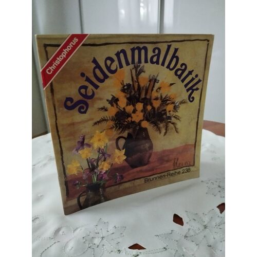 Seidenmalbatik Gisela Heim Christophorus