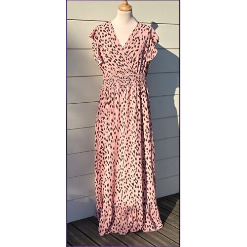 Robe Style Panthère Léopard Taille L Neuve