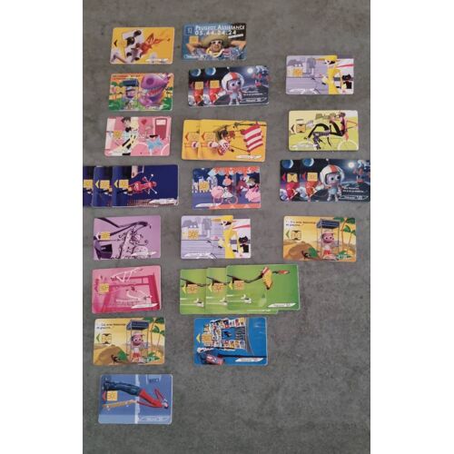 Lot De Télécartes 2003