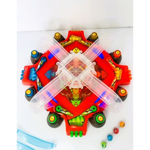 Marble Demons Splash Toys – Jeu De Flipper À Billes 4 Joueurs