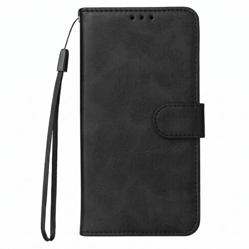 Étui pour Xiaomi 17T Pro Portefeuille Effet Cuir avec Support Noir