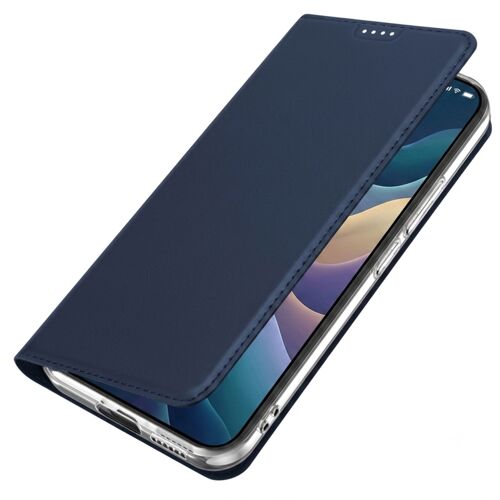 Étui pour Xiaomi 17T Pro Série Skin Pro avec Porte-Cartes et Support Dux Ducis Bleu nuit