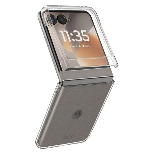 Coque pour Motorola Razr 70 Protection Rigide Pliable Transparent