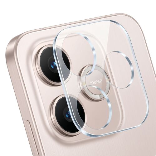 Protection d'Objectif Caméra pour Honor 600 Lite en Verre Trempé Monobloc Transparent