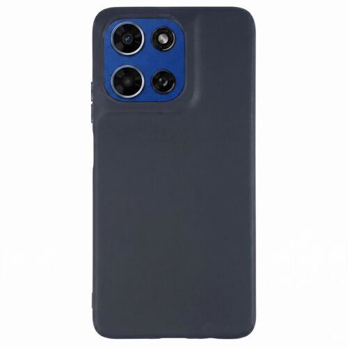 Coque pour Motorola Moto G37 en Silicone Souple et Anti-Traces Noir