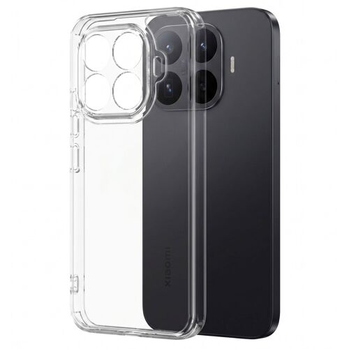 Coque pour Xiaomi 17T Protection Bimatière Ultra-fine Finition Anti-traces Transparent