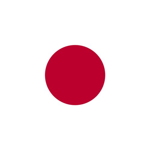 Drapeau Japon (15x10cm) - Sticker/Autocollant
