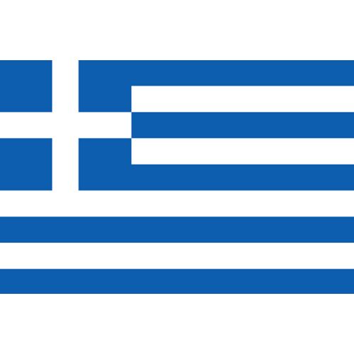 Drapeau Grèce (15x10cm) - Sticker/Autocollant