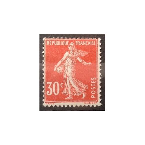 Semeuse 1921 - 30c Rouge (Superbe N° 160) Neuf** Luxe (= Sans Trace De Charnière) - Cote 22,00€ - France Année 1921 - Brn83 - N32204