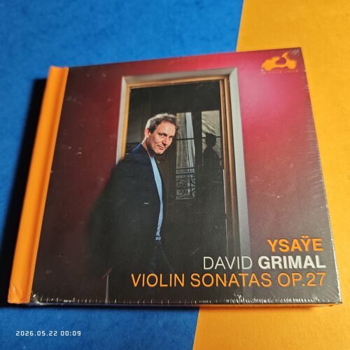 Ysaÿe, David Grimal ‎– Violin Sonatas Op. 27. Cd    Classical  Modern, Solo, Sonata, String Instrument