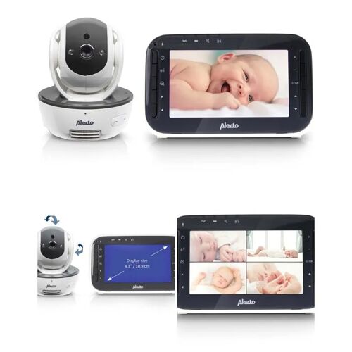 Baby Phone Bébé 2.4ghz - Moniteur Vidéo Intelligent -Caméra Hd Écran Couleur 4.3¿