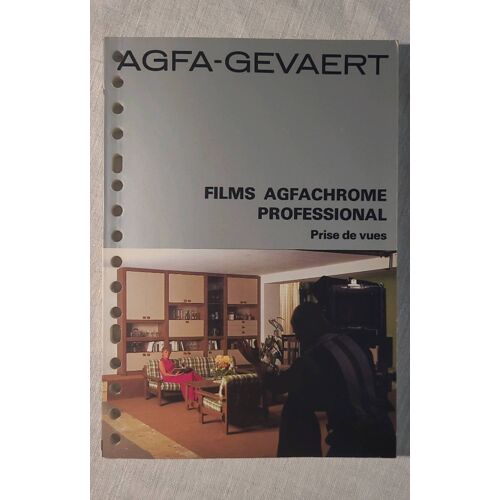 Agfa -Gevaert . Films Agfachrome Professional . Prise De Vues