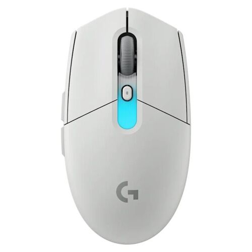 Logitech G G305 X SUPERLIGHT - Souris - jeux - optique - 6 boutons - sans fil - 2.4 GHz, Bluetooth - récepteur USB Logitech LIGHTSPEED - blanc