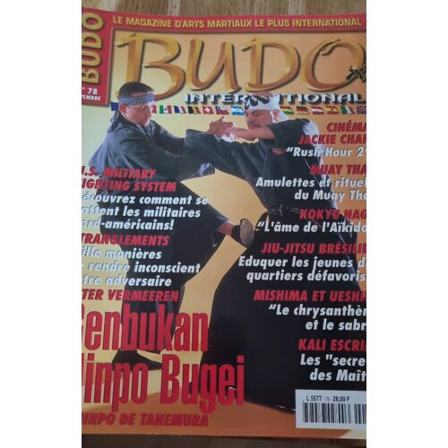 Budo International N°78 De Novembre 2001