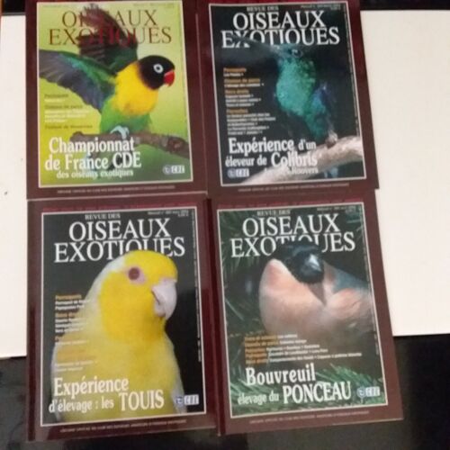 Revues Les Oiseaux Exotiques 12 Numéros De 2004