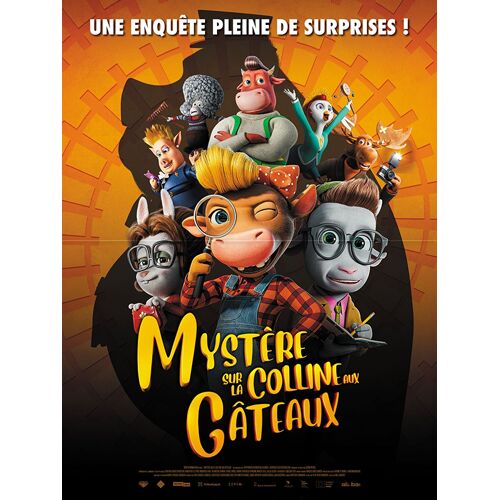 Mystère Sur La Colline Aux Gâteaux (Kutoppen - Pa Sporet) - Véritable Affiche De Cinéma Pliée - Format 40x60 Cm - De Will Ashurst - Animation - 2024