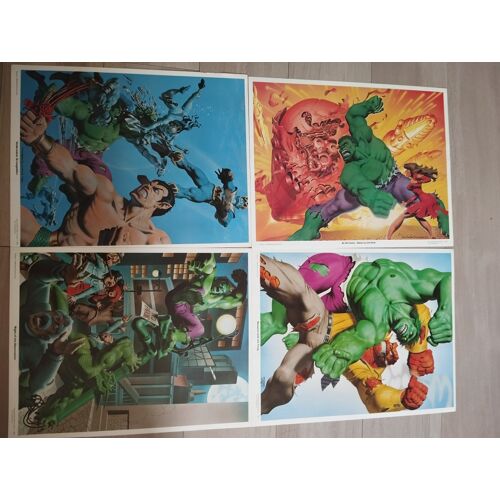 Marvel Super Hero Portfolios The Incredible Hulk 1980