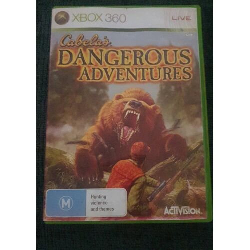 Jeu cabela's Dangerous adventures xbox 360