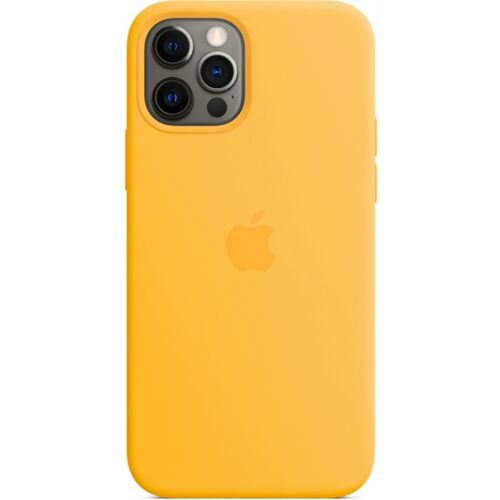Coque en silicone MagSafe iPhone 12 (Pro) Sunflower