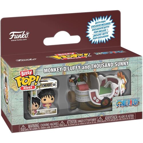 Figurine Funko Bitty Pop! Ride | One Piece | Thousand Sunny Avec Luffy