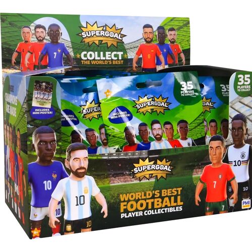 Figurine Mystere | Supergoal | Figurine Football Surprise (7 Cm)