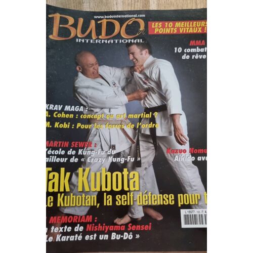 Budo International N°165 De Juin 2009