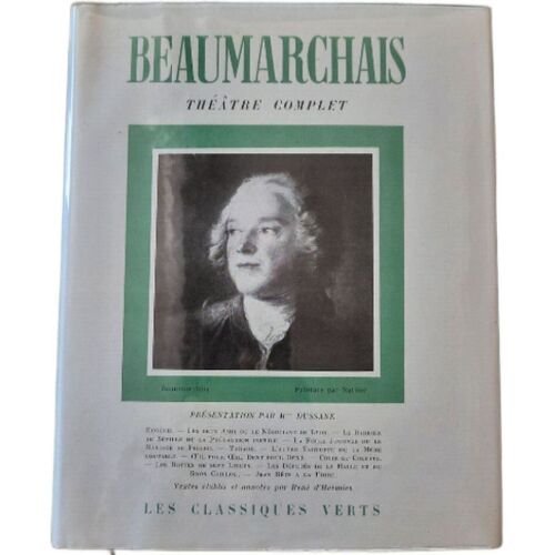 Théâtre Complet De Beaumarchais (Les Classiques Verts)