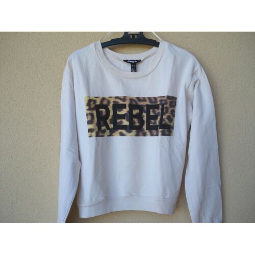 Sweat Court "Rebel" Écru - Taille S