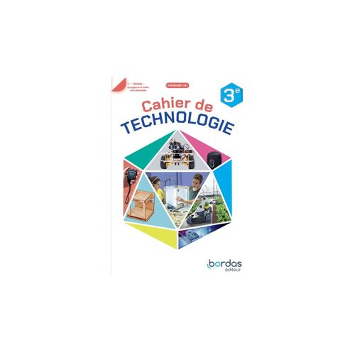 Technologie 3e 2026 Cahier Élève