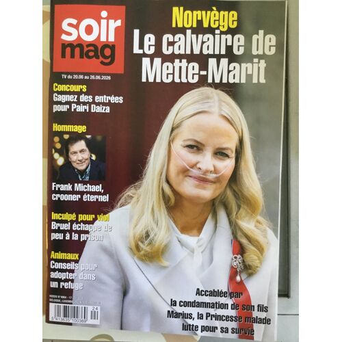 Soirmag 4904 Leon Degrelle ( 2 Pages ) Frank Michael Bruel Mette-Marit Sylvie Vartan Coluche Julie Compagnon Badfinger Henriette Canaby Constance Gay Laurent Voulzy André Lamy