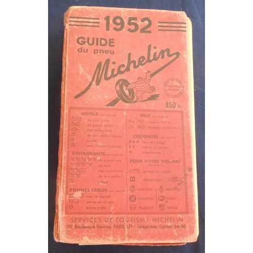 Guide Michelin 1952